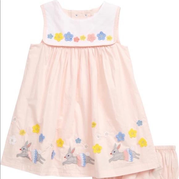 Mini Boden Flutter Appliqué Dress - Picture 1 of 6